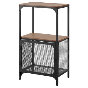 IKEA FJÄLLBO shelf unit, black, 20 1/8x37 3/8 in, Ikea Outlet | 1427BNTDH