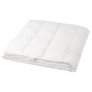 IKEA FJÄLLBRÄCKA Comforter, light warm, Full/Queen, Ikea Outlet | 4078NVRBD