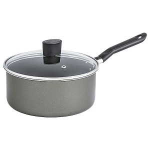 IKEA FJÄRSING pot with lid, gray, 8 in, Ikea Outlet | 1275QTJHZ