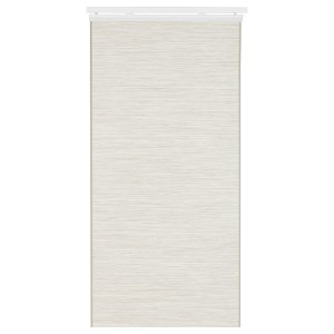 IKEA FÖNSTERVIVA panel curtain, 24x118 in White / Beige, Ikea Outlet | 7236NDZYV