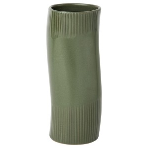IKEA FRÖDD vase, dark green, 8 ¼ in, Ikea Outlet | 3769HBTIE