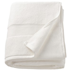 IKEA FREDRIKSJÖN bath sheet, 39x59 in White, Ikea Outlet | 8036PYMGN