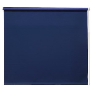 IKEA FRIDANS black-out roller blind, 23x76 ¾ in Blue, Ikea Outlet | 7954JQKOW