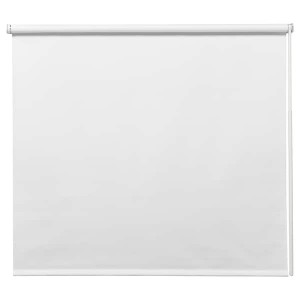 IKEA FRIDANS black-out roller blind, 27x76 ¾ in White, Ikea Outlet | 1620SZBKO