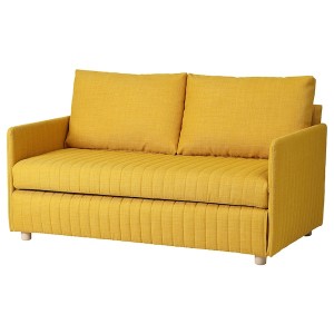 IKEA FRIDHULT sleeper sofa, Skiftebo yellow, Ikea Outlet | 1329GSIRT
