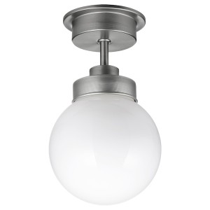 IKEA FRIHULT Ceiling lamp, stainless steel color, Ikea Outlet | 1437KGWSX