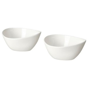 IKEA FRÖJDEFULL serving bowl, white, 4x3 in, Ikea Outlet | 2783ZBFYV