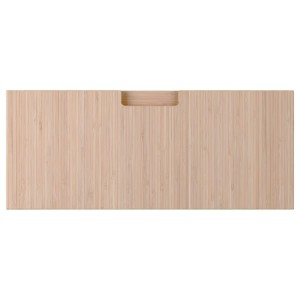 IKEA FRÖJERED drawer front, light bamboo, 24x10 in, Ikea Outlet | 7649VGDQK