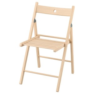 IKEA FRÖSVI folding chair Beech, Ikea Outlet | 4839GBKNE