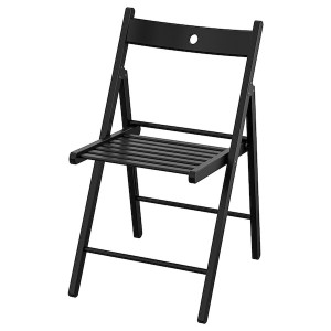 IKEA FRÖSVI folding chair Black, Ikea Outlet | 9631VQJFN