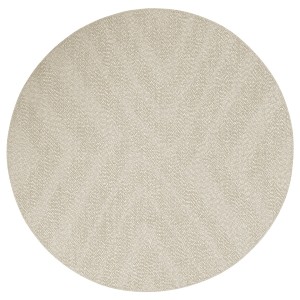 IKEA FULLMAKT rug flatwoven, in/outdoor, beige/mélange, 4'3 in, Ikea Outlet | 8714OASQF