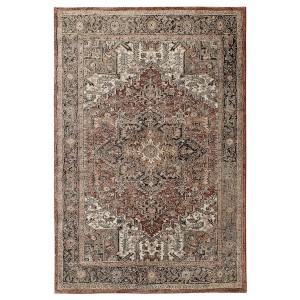 IKEA GADBJERG rug, red-pink, 5'3 inx7'10 in Red Pink, Ikea Outlet | 7592AJTYN