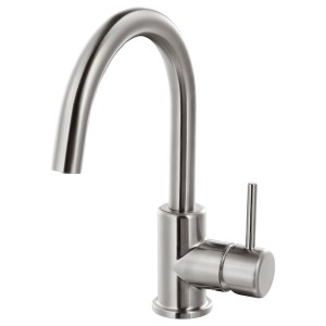 IKEA GLYPEN kitchen faucet, stainless steel effect, Ikea Outlet | 2806BVEJN