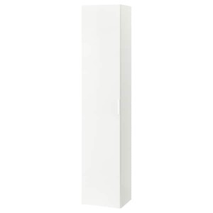 IKEA GODMORGON high cabinet, 15 3/4x12 5/8x75 5/8 in White, Ikea Outlet | 6392VINEX