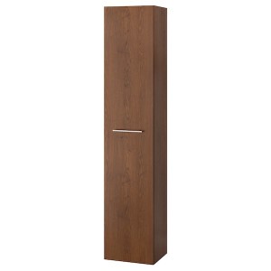 IKEA GODMORGON high cabinet, 15 3/4x12 5/8x75 5/8 in Brown Stained Ash Effect, Ikea Outlet | 0671BDLJI