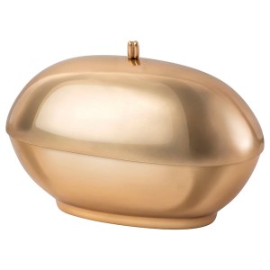IKEA GOKVÄLLÅ serving bowl with lid, 13x7x8 in, Ikea Outlet | 0418ORZIK