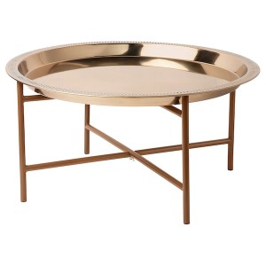 IKEA GOKVÄLLÅ tray table, copper color, 25 5/8x13 in, Ikea Outlet | 1740DSHKP
