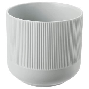 IKEA GRADVIS plant pot, 6 in Gray, Ikea Outlet | 0936OFGSV