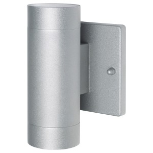 IKEA GRÖNSPRÖT wall up/downlight, hardwired, outdoor aluminum color, 6 1/4 in, Ikea Outlet | 7065UGTJF