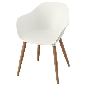 IKEA GRÖNSTA armchair, in/outdoor White, Ikea Outlet | 6821HQOTC