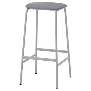 IKEA GRÅSALA bar stool, gray, 29 1/2 in, Ikea Outlet | 3170MQPNC