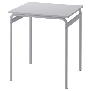 IKEA GRÅSALA table, gray/gray, 26 3/8x26 3/8x29 1/2 in, Ikea Outlet | 0815MUOPC