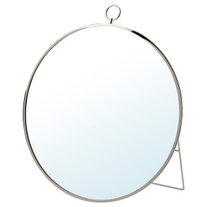 IKEA GRYTÅS mirror, silver color, 15 3/4 in, Ikea Outlet | 5198RZQIX