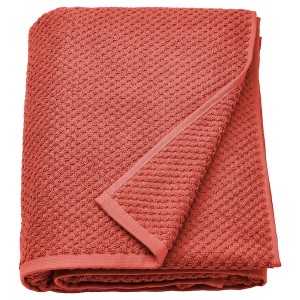 IKEA GULVIAL bath shee, 39x59 in Red / Brown, Ikea Outlet | 8192SRZUO