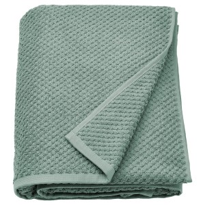 IKEA GULVIAL bath sheet, 39x59 in Turquoise, Ikea Outlet | 5864DYFAO