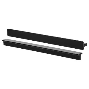 IKEA HACKÅS handle, anthracite, 1113/16 in, 2 pack, Ikea Outlet | 0986RXOLY