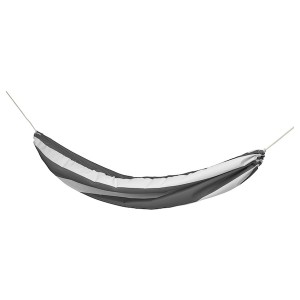 IKEA HAMNÖN hammock, anthracite/white, 59x104 3/8 in, Ikea Outlet | 6208WMAOJ