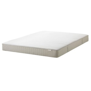 IKEA HASVÅG spring mattress, Full Medium Firm / Beige, Ikea Outlet | 0134VTCFJ
