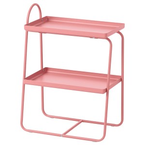 IKEA HATTÅSEN bedside table/shelf unit Pink, Ikea Outlet | 7856RCJDF