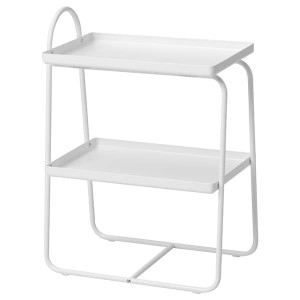 IKEA HATTÅSEN bedside table/shelf unit White, Ikea Outlet | 6943IQHDM