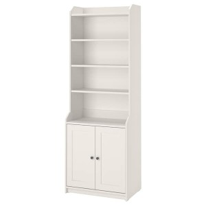 IKEA HAUGA high cabinet with 2 doors, 27 1/2x78 3/8 in White, Ikea Outlet | 0185RKUDM
