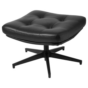 IKEA HAVBERG ottoman Grann / Bomstad Black, Ikea Outlet | 2186DQZRC