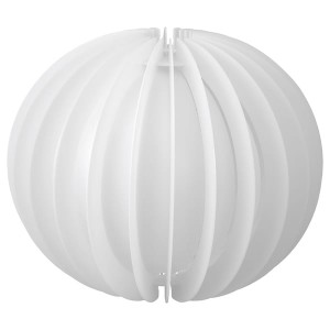 IKEA HAVSFJÄDER pendant lamp shade, white, 17 in, Ikea Outlet | 3827SBVKC