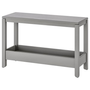 IKEA HAVSTA Console table, 39 3/8x13 3/4x24 3/4 in Gray, Ikea Outlet | 4527CMERB