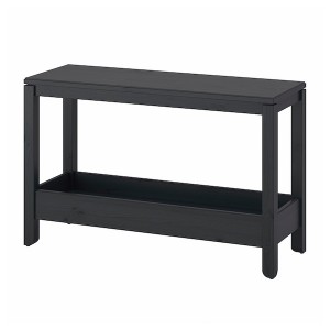 IKEA HAVSTA Console table, 39 3/8x13 3/4x24 3/4 in Black, Ikea Outlet | 2798QULYF