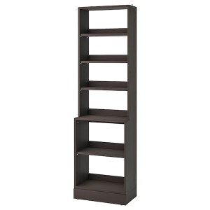 IKEA HAVSTA Shelving unit with base, 24x14 5/8x83 1/2 in Dark Brown, Ikea Outlet | 4276IKEQO