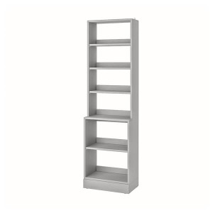 IKEA HAVSTA Shelving unit with base, 24x14 5/8x83 1/2 in Gray, Ikea Outlet | 3425RFLZN