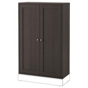 IKEA HAVSTA cabinet, 31 7/8x13 3/4x48 3/8 in Dark Brown, Ikea Outlet | 8054TFNYX