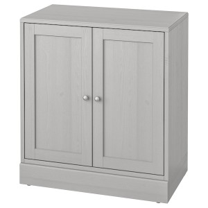 IKEA HAVSTA cabinet with base, 31 7/8x18 1/2x35 in Gray, Ikea Outlet | 7034STMWC