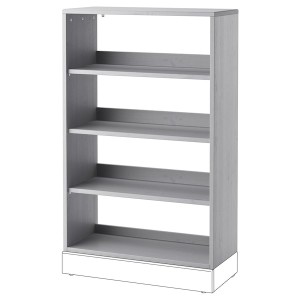 IKEA HAVSTA shelf unit, 31 7/8x13 3/4x48 3/8 in Gray, Ikea Outlet | 6345IHXPS
