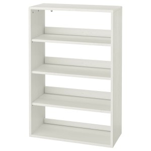 IKEA HAVSTA shelf unit, 31 7/8x13 3/4x48 3/8 in White, Ikea Outlet | 6934ENZQB
