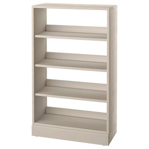 IKEA HAVSTA shelving unit with base, 31 7/8x14 5/8x52 3/4 in Gray / Beige, Ikea Outlet | 2893ZRDLE