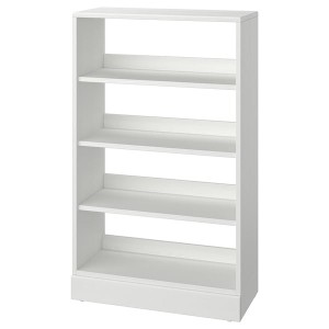 IKEA HAVSTA shelving unit with base, 31 7/8x14 5/8x52 3/4 in White, Ikea Outlet | 2198VRQAC