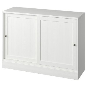 IKEA HAVSTA sideboard, 47 5/8x18 1/2x35 in White, Ikea Outlet | 2059MLJXP