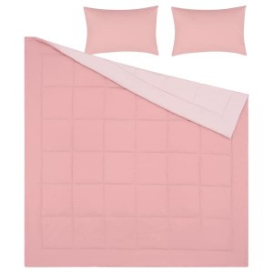 IKEA HEDFRYLE comforter set, Full/Queen Pink, Ikea Outlet | 2345YFAHX