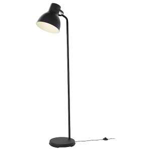 IKEA HEKTAR floor lamp, dark gray, Ikea Outlet | 3941EKXRQ